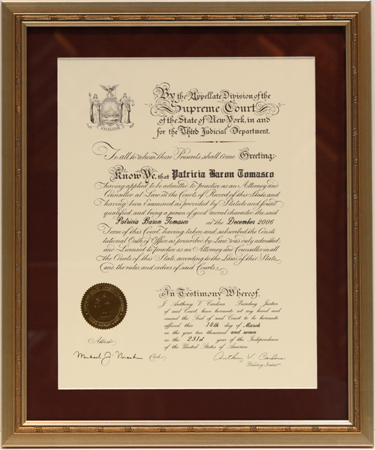 Diploma and Certificate Framingy: Award Framing Newspaper Article