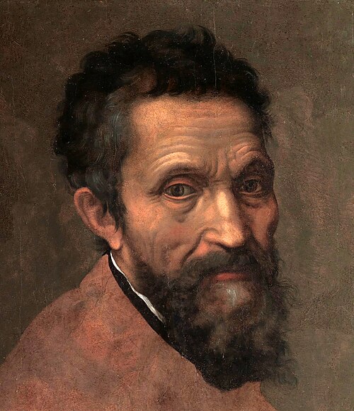 artist Michelangelo Buonarotti bio photo