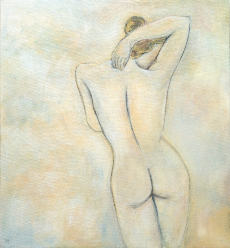 Nude by artist Melissa Wen Mitchell