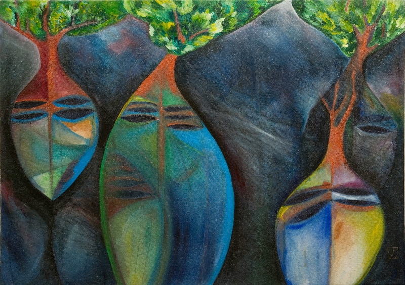 Tautaumona by artist Melissa Wen Mitchell