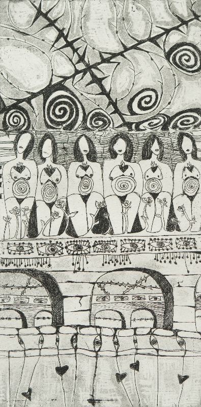 Womanhood by artist Melissa Wen Mitchell