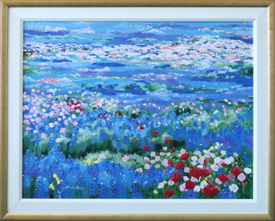 Oceans of Wildflowers by artist Linda Rauch