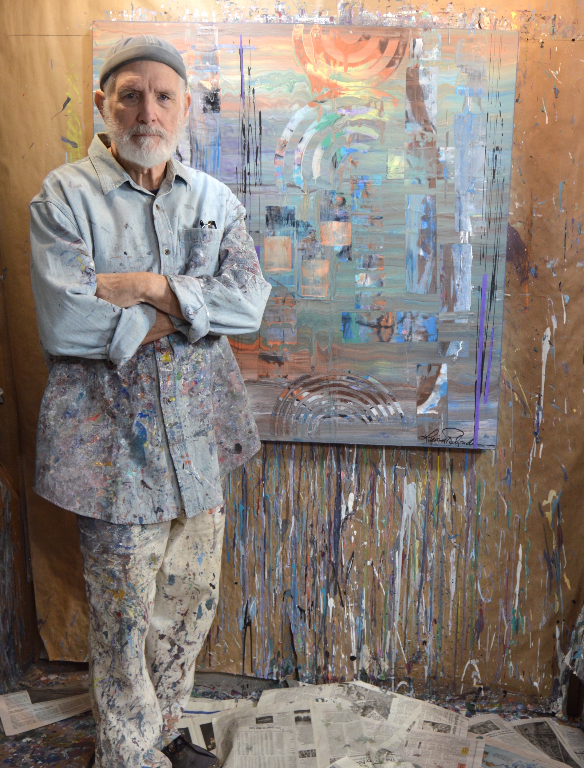 artist Lucian Richards bio photo