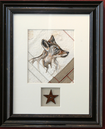 Coyote by artist bj thornton