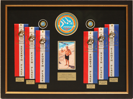 Jersey Framing – Hall of Fame Layout (35×43) – WSD Sports