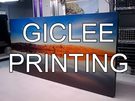 Giclee Printing at Austin Art & Frame