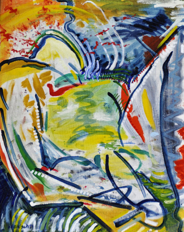 Male Abstract by artist Beverly Deutsch