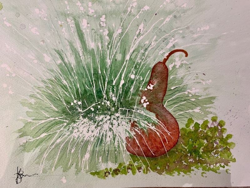 Gourdious by artist K June Baker