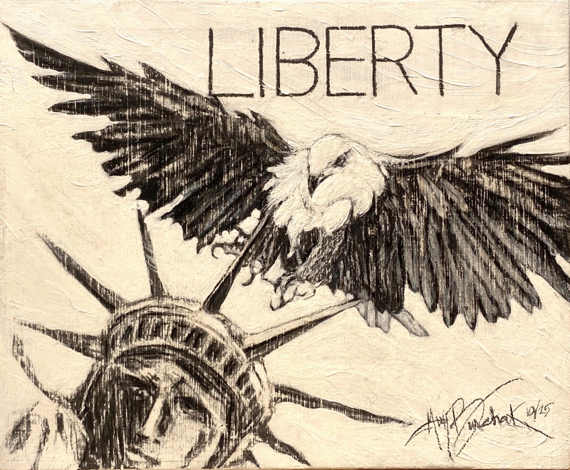 Liberty by artist Guy Burchak