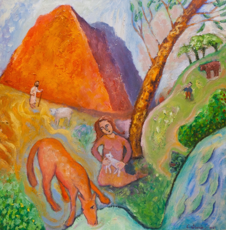 Shepherdess by artist Craig IRVIN