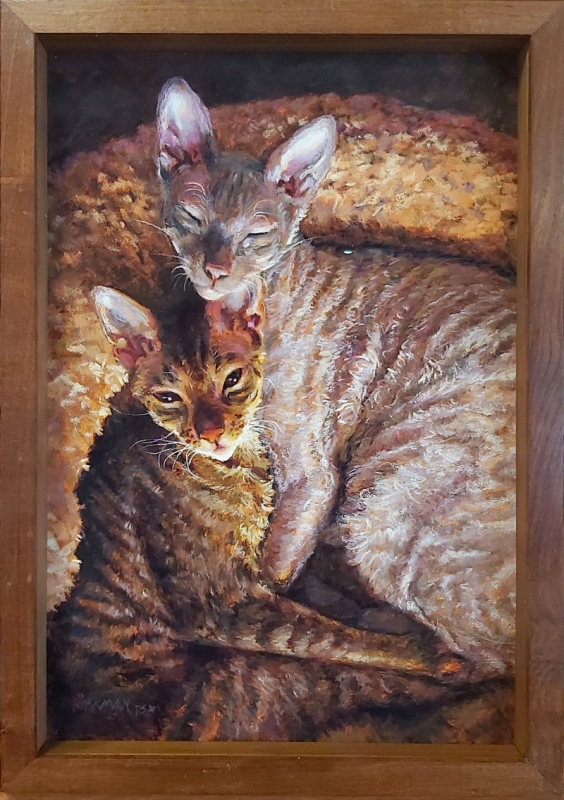 Besties by artist Rita Kirkman