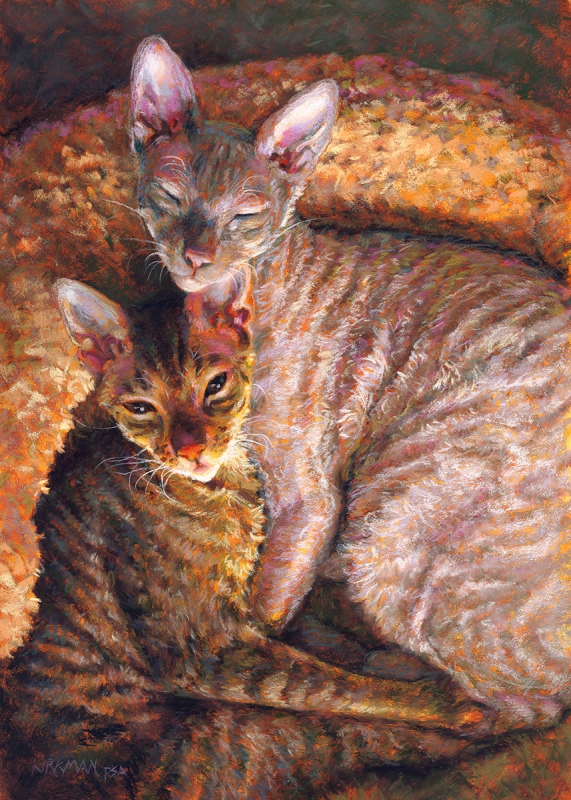 Besties by artist Rita Kirkman