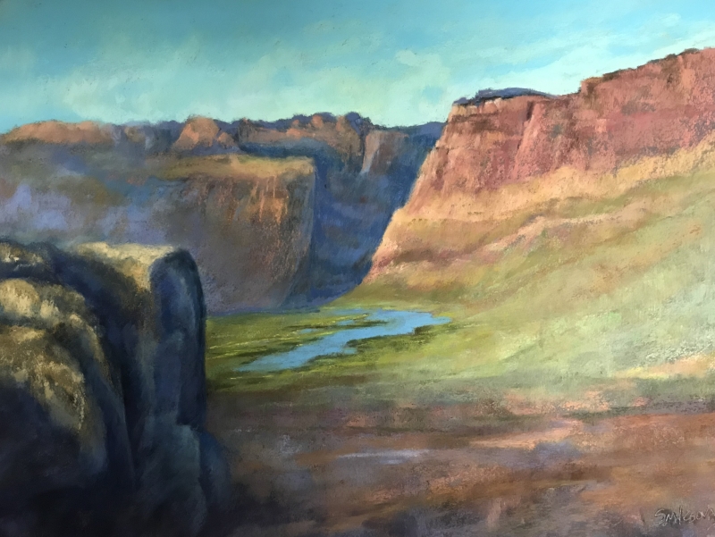 Canyonlands by artist Suzanne Malesovas