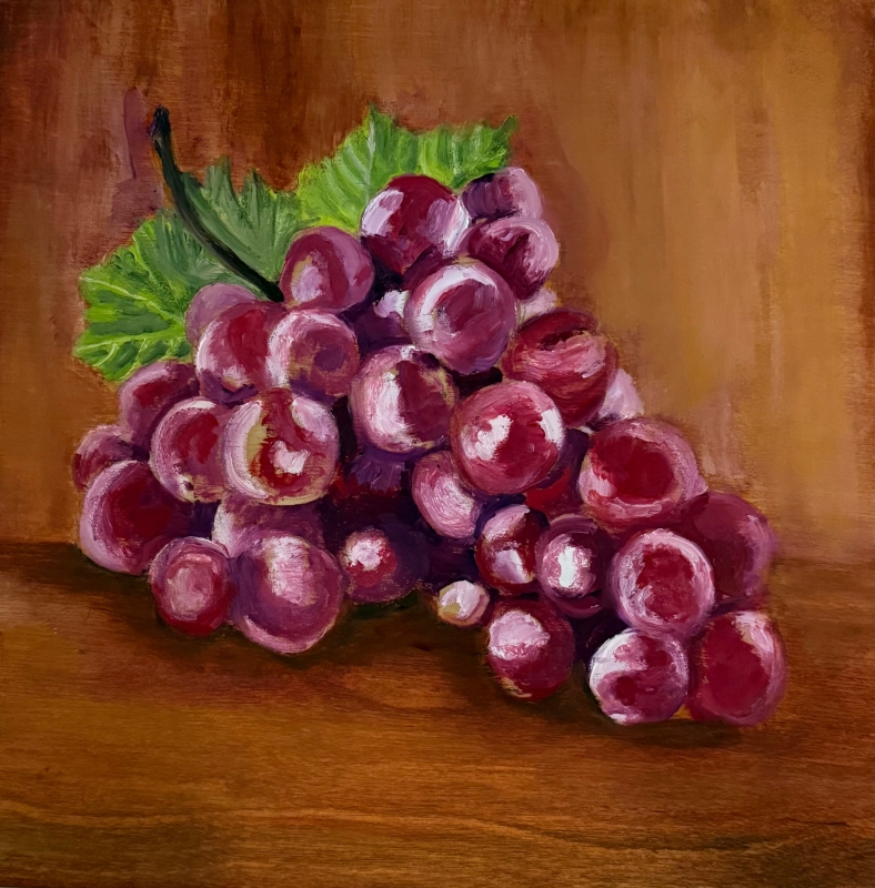 Grapes by artist Mozelle Marks