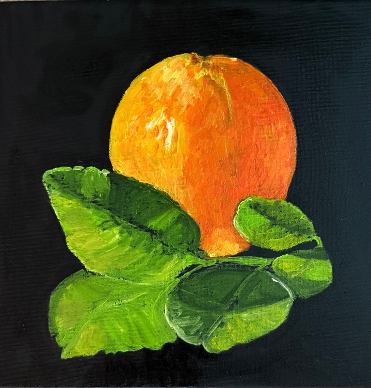 Orange by artist Mozelle Marks