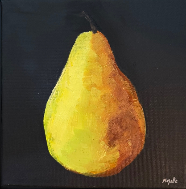Pear by artist Mozelle Marks