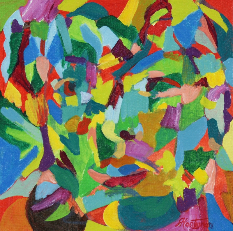 Camouflage by artist Linda Montignani