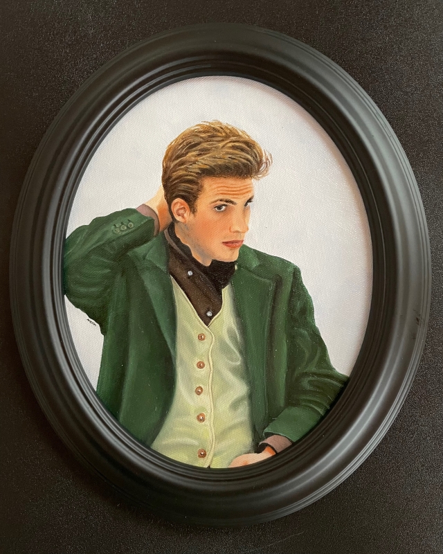 Julian by artist Sharon Moon