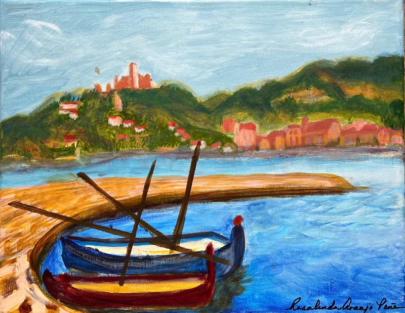 Collioure by artist Rosalinda Peña