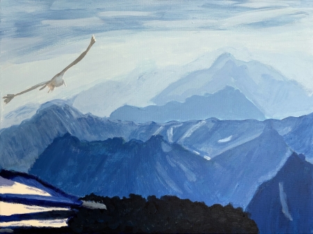 Aconcagua by artist Rosalinda Peña