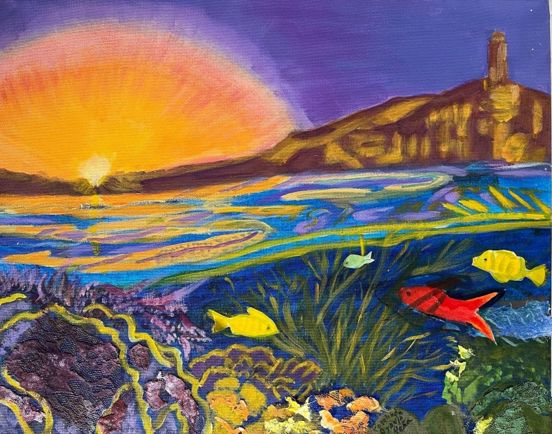 Reflections by artist Rosalinda Peña