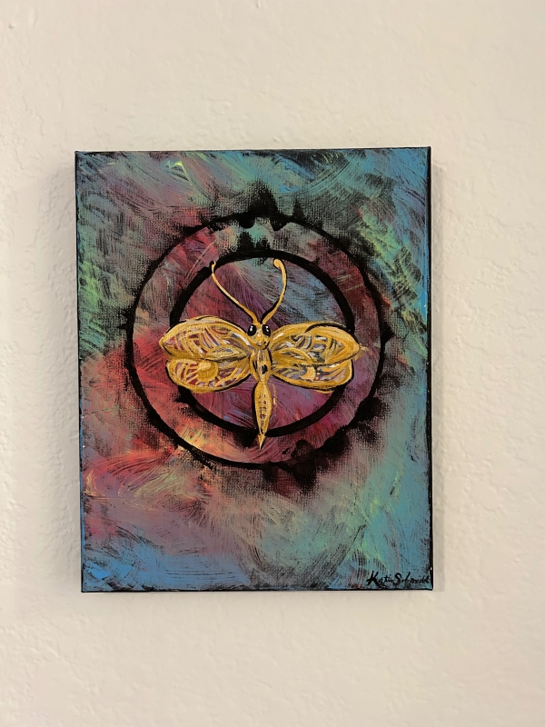 Dragonfly by artist Katie Schmidt