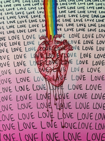 Love by artist Katie Schmidt