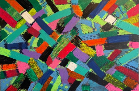 Patchwork by artist Nicholas Shepherd