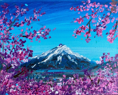 Japan by artist Anastasia Shimanskaya