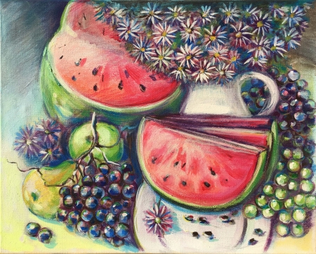 WATERMELON by artist Anastasia Shimanskaya