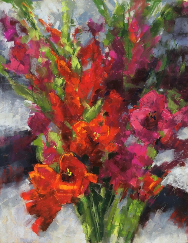 Glads by artist Jan Weaver