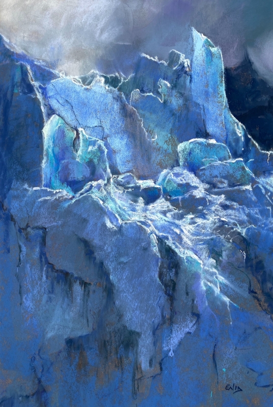 Glacial by artist Enid Wood