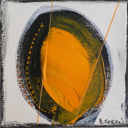 Orange by artist Barbara Zoern